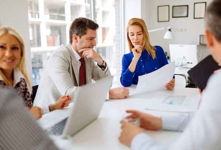 reunió empresa planificar